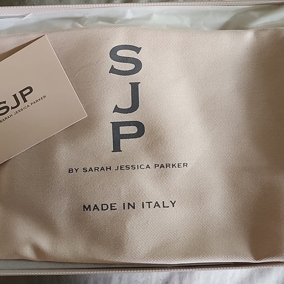 SJP Unique Pink Satin (rare discontinued) size 38.5 - Picture 4 of 6